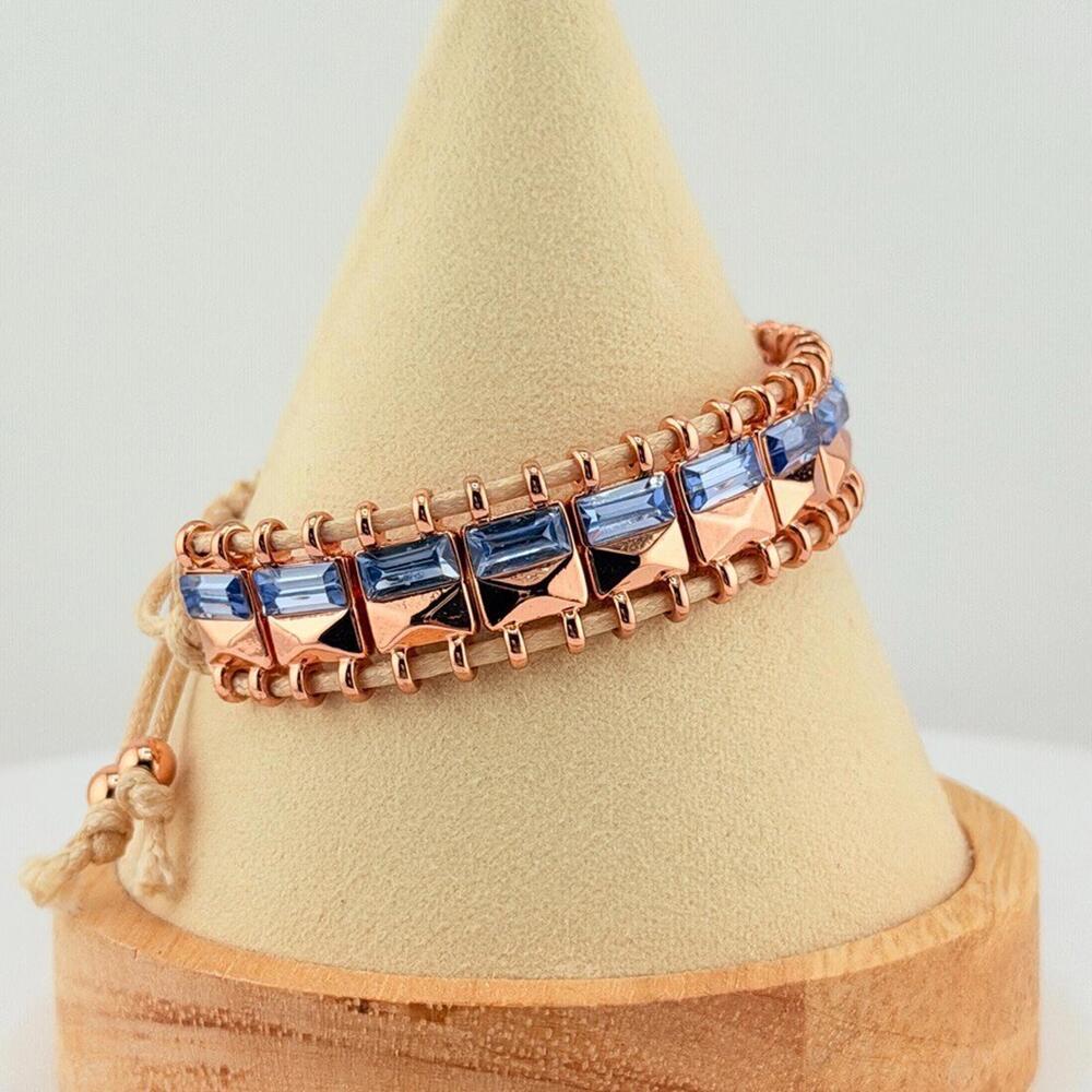 Bomb Party Adjustable Chord Bracelet - Reversible - Rose Gold (7)